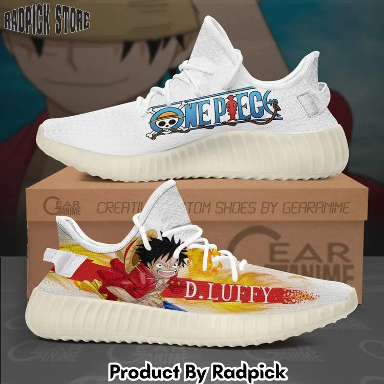 Monkey d luffy yeezy shoes custom anime  rp139139139